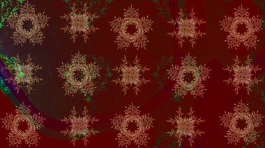 Renkli Bahar Teması eskiz kalıbı. Raster Modaya uygun kumaş deseni. Kahverengi renkli şirin çiçek deseni. Düz Çiçek Elementleri Tasarımı.