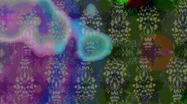 Renkli arka plan üzerinde izole sevimli kar taneleri. Raster resim. Soyut mandala veya kaprisli kar tanesi hat sanat tasarım.