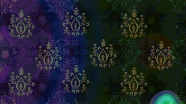 Yüzey için tekrarlanan doku, ambalaj kağıdı, gri ve mor renkli kar tanesi. Kış kar taneleri, raster arka plan.