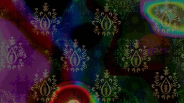 Noel stili. Raster illüstrasyonu. Siyah ve kahverengi renkte kar taneleri.