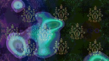 Raster illüstrasyonu. Kış kar tanesi, raster arka plan. Yüzey için tekrarlanan doku, ambalaj kağıdı, gri ve mavi renkler. Renkli arka planda izole edilmiş güzel kar taneleri.