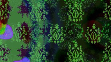 Kar tanesi süs desen. Snowflakes desen. Kar taneleri arka plan. Düz renkli arka plan üzerinde izole kar taneleri tasarımı. Raster illüstrasyon.