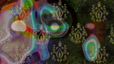 Renkli arka planda izole tatlı kar taneleri. Raster illüstrasyonu. Kar taneleri ile gri ve kahverengi renkler.