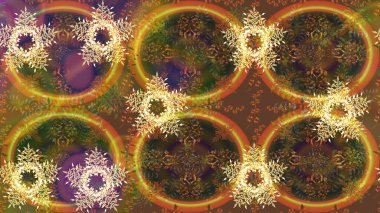 Kar tanesi arka plan. Raster Noel renkli arka plan ile düşen kar tanesi. Raster illüstrasyon.