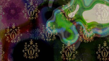 Raster illüstrasyonu. Kar taneleri koleksiyonu. Raster kahverengi ve siyah kar tanelerinden izole edilmiş. Güzel kış süsleri..