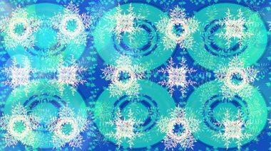 Güzel soyut kar tanesi raster tasarımı. Düz kar karalama ikonları, kar taneleri, mavi renkli siluetler ve noel afişi için tarafsız renkler, kartlar. Yeni yıl kar tanesi.