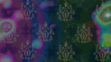 Kar taneleri arka plan. Kar tanesi süs desen. Snowflakes desen. Düz renkli arka plan üzerinde izole kar taneleri tasarımı. Raster illüstrasyon.