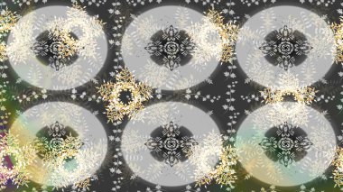 Gri ve nötr renkler ve kar taneleri. Raster Noel soyut renkli arka plan ve tatlı kar tanesi. Raster illüstrasyonu.