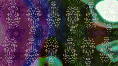 Kış arka plan. Noel kar taneleri ile arka plan. Raster Noel renkli arka plan ile sevimli kar tanesi. Raster illüstrasyon.