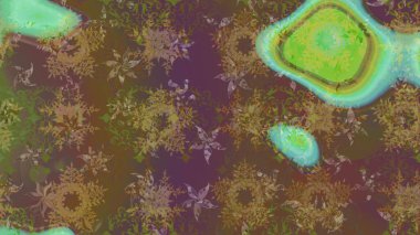 Snowflakes desen. Raster kar taneleri arka plan. Kar tanesi renkli desen. Renk arka plan üzerinde izole soyut kar taneleri ile düz tasarım. Raster illüstrasyon.