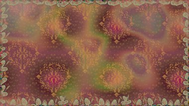 Paisley el çizimi elementler. Ev dekoru. Fantezi çiçekli kusursuz desen, doğal duvar kağıdı, çiçek desenli kıvrım çizimi..