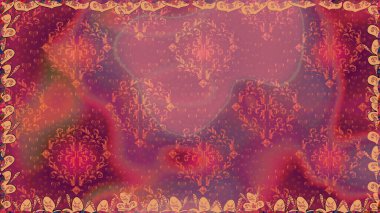 Düğün davetiyeleri için çiçek deseni, tebrik kartları, hatıra defteri, baskı, hediye paketi, imalat. Suluboya tarzında pembe çiçekli zarif, pürüzsüz desen, tasarım elementleri. Düzenlenebilir.