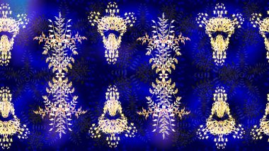 Düz dizayn. Sembol kışı, donmuş, Noel, yeni yıl tatili. Raster illüstrasyonu. Grafiksel element dekorasyonu. Mavi, mor ve nötr siluet kar tanesi işareti. Kar Tanesi mozaik simgesi.