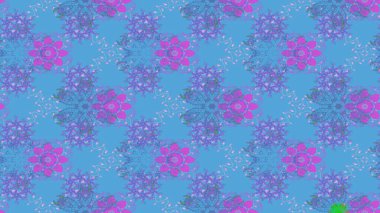 Kar taneli mavi ve menekşe rengi. Raster Noel soyut renkli arka plan ve tatlı kar tanesi. Raster illüstrasyonu.