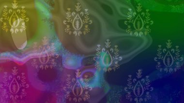 Raster resim. Renk arka plan üzerinde izole soyut kar taneleri ile düz tasarım. Snowflakes desen. Kar tanesi renkli desen. Raster kar taneleri arka plan.