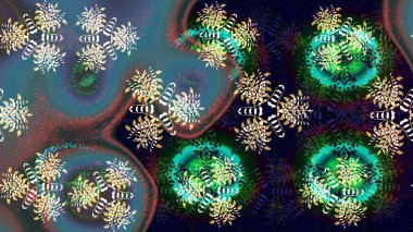 Basit bir kar tanesi. Mavi ve siyah renkler üzerine illüstrasyon. Soyut duvar kâğıdı, ambalaj dekorasyonu. Kışın sembolü, mutlu noeller, mutlu yeni yıl kutlaması Raster illüstrasyonu..