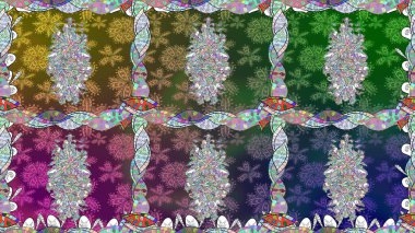 Raster Henna tarzı. Tebrik kartı geçmişi, boyama kitabı, arkaplan ve tekstil için kullanılabilir. Sınır Kızılderili çiçekli paisley patten. Etnik Mandala havlusu. Kusursuz süs izi..