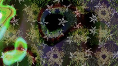 Raster illüstrasyonu. Kar taneli desen. Raster Noel soyut renkli arkaplan ve düşen kar tanesi..