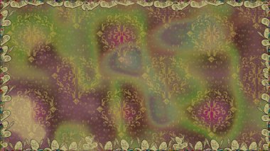 Kahverengi renklerde. Anti-stres için soyut örnek sayfası. Raster illüstrasyonu.