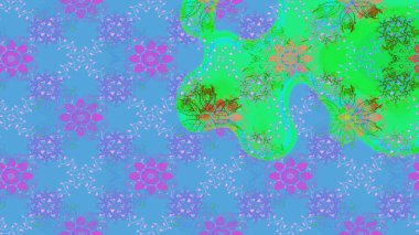 Retro tarzı doku, soyut kış elementleri. Son moda kar taneleri ve elementler onun kartlarını gösteriyor. Süper tasarım posteri, kapak, mavi ve yeşil renkli kart tasarımı. Kar taneleri tasarımı.