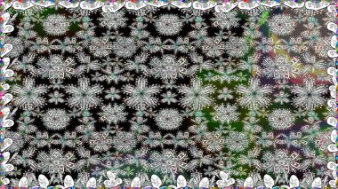 Renkli çiçekler. Renkli Bahar Temalı Kusursuz Arkaplan. Düz Çiçek Elementleri Tasarımı. Sevimli çiçek raster deseni.