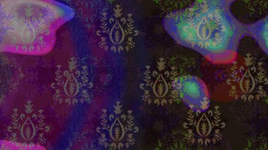 Kar taneleri arka planda. Kar taneleri deseni. Raster illüstrasyonu. Kar tanesi süsleme deseni. Renkli arkaplanda izole edilmiş kar tanelerinin düz tasarımı.