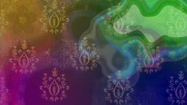 Desen snowflakes.raster Noel soyut renkli arka plan ile düşen kar tanesi. Raster illüstrasyon.