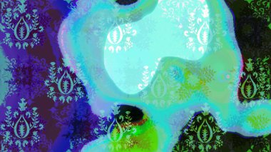 Kar taneleri tasarımı. Son moda kar taneleri ve elementler onun kartlarını gösteriyor. Retro stil dokusu, şablon kış elementleri. Modern tasarım posteri, kapak, mavi ve yeşil renkli kart tasarımı.