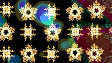 Raster skeci. Kar Tanesi raster simgesi siyah ve kahverengi arka plan. Kış Noel 'inde kar bembeyaz kristal element. Meteoroloji buz koleksiyonu. Xmas don kar taneleri izole edilmiş siluet sembolü