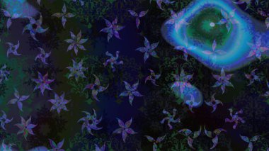 Kış. Raster resim. Renkli arka plan üzerinde izole suluboya kar taneleri. Kış sembolü.