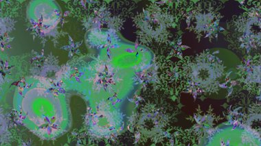 Renkli arka planda izole tatlı kar taneleri. Raster illüstrasyonu. Güzel kar tanesi ikonu. Web için güzel kar tanesi simgesinin basit gösterimi.