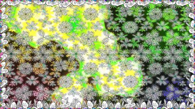 Renkli çiçekler. Yumuşak, bahar çiçekli arka plan. Raster çiçek desenli ve çiçekli..