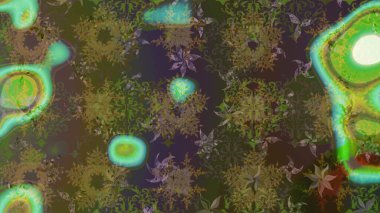 Kar Tanesi Raster simgesi arkaplanı. Kış kahverengisi ve yeşil noel kar kristal elementi. Meteoroloji buz koleksiyonu. Xmas Frost kar taneleri izole edilmiş siluet sembolü. Raster illüstrasyonu