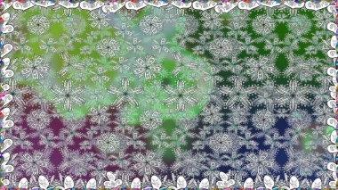 Çiçekli bahar çiçekleri. Küçük çiçekte güzel bir desen. Küçük renkli çiçekler. Moda baskıları için zarif bir şablon. Motley illüstrasyonu.