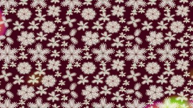 Kar taneleri tasarımı. Retro tarzı, kış elementleri. Son moda kar taneleri ve elementler onun kartlarını gösteriyor. Modern soyut tasarım posteri, kapak, kahverengi ve nötr renkli kart tasarımı.