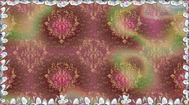 Ethnic Mandala ornament. Can be used for textile, greeting card, coloring book, phone case print. Indian floral paisley medallion pattern. Raster Henna tattoo style.