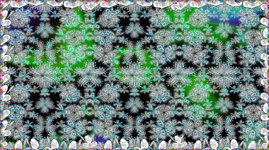 El çizimi Raster çizimi. Karalama elementleri. Duvar kağıdı, web sayfası arka planı, ambalaj kağıdı, davetiye, broşür, afiş veya web sitesi için kusursuz çiçek deseni kullanılabilir.