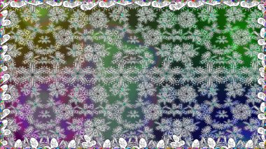 Kusursuz süs izi. Sınır Kızılderili çiçekli paisley patten. Raster Henna tarzı. Tebrik kartı geçmişi, boyama kitabı, arkaplan ve tekstil için kullanılabilir. Etnik Mandala havlusu.