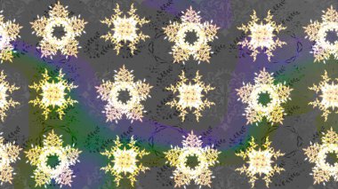 Motley illüstrasyonu. Küçük renkli çiçekler. Küçük çiçekte güzel bir desen. Moda baskıları için zarif bir şablon. Gri çiçekli bahar çiçekleri.