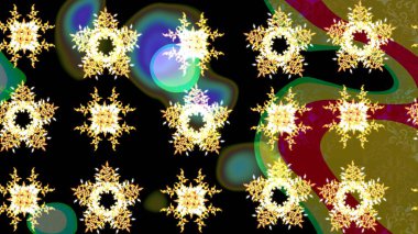 Küçük çiçekteki sevimli çiçek deseni. Güzel karalamalı çiçek desenli çizim. Güzel kumaş deseni. Raster illüstrasyonu.