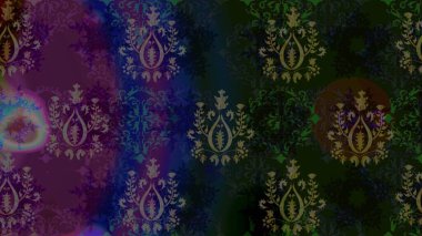 Raster resim. Raster kar taneleri desen. Renkli arka plan üzerinde raster sevimli kar taneleri.