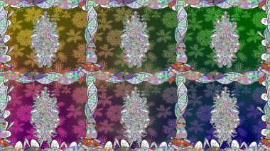 Suluboya, elle çizilmiş. Kusursuz bir arka plan modeli. Raster hisseleri. Çiçekler açık.