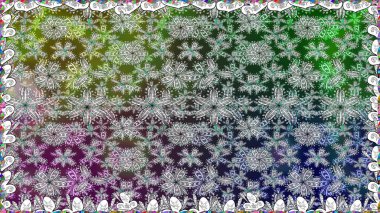 Tekstil için dikişsiz suluboya desen. Elle çizilmiş çiçek deseni (fayans). Sevimli çiçeklerle, desenlerle, renklerle renksiz desen.