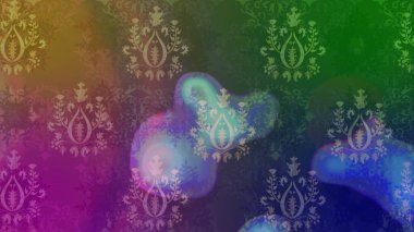 Folk Style. Kumaş veya Duvar Kağıdı Tasarımı. Stilize Çiçekler. Raster illüstrasyonu. Lace Snowflakes 'in etnik kökü. Tekstil için Lacy Fashion Print. Mandalas Dekoratif Doku Arkaplanı.