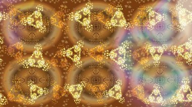 Raster illüstrasyonu. Kar taneleri deseni. Soyut kar taneleri arkaplanda izole edilmiş düz dizayn. Kar tanesi rengarenk desen. Raster kar taneleri arkaplanı.