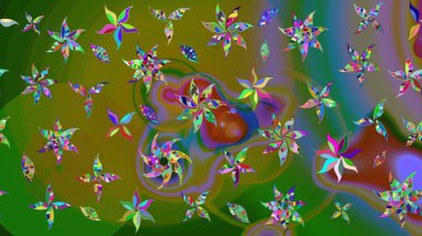 Tekstil, kumaş, kapaklar, duvar kağıtları, baskı, naylon, koleksiyon defteri, örgü, dekupaj için güzel bir eskiz. Küçük yeşil çiçeklerle oldukça kaliteli besin torbası deseni.