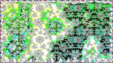 Renkli çiçekler. Raster düz çiçekleri pürüzsüz desen. Tasarım hediye paketi, tebrik kartları, posterler ve afiş tasarımı.