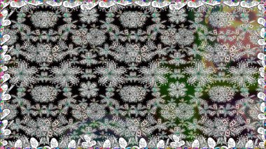 Yumuşak, bahar çiçekli arka plan. Çiçekli karalama şeklinde Raster çiçek deseni. Renkli çiçekler.