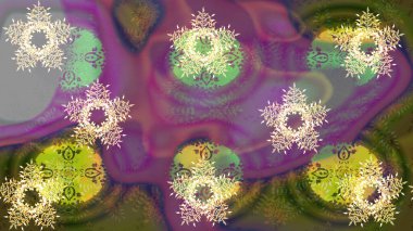 Yeni yıl tabelası. Noel tasarımı için. Kar tanesi kışı mor renklerde izole edilmiş. Mor ikon silueti. Kutlamanın sembolü. Raster illüstrasyonu.