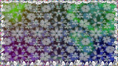 Raster illüstrasyonu. Gri yapraklı yabani çiçekler. Kusursuz bir arka plan modeli. Suluboya, elle çizilmiş.